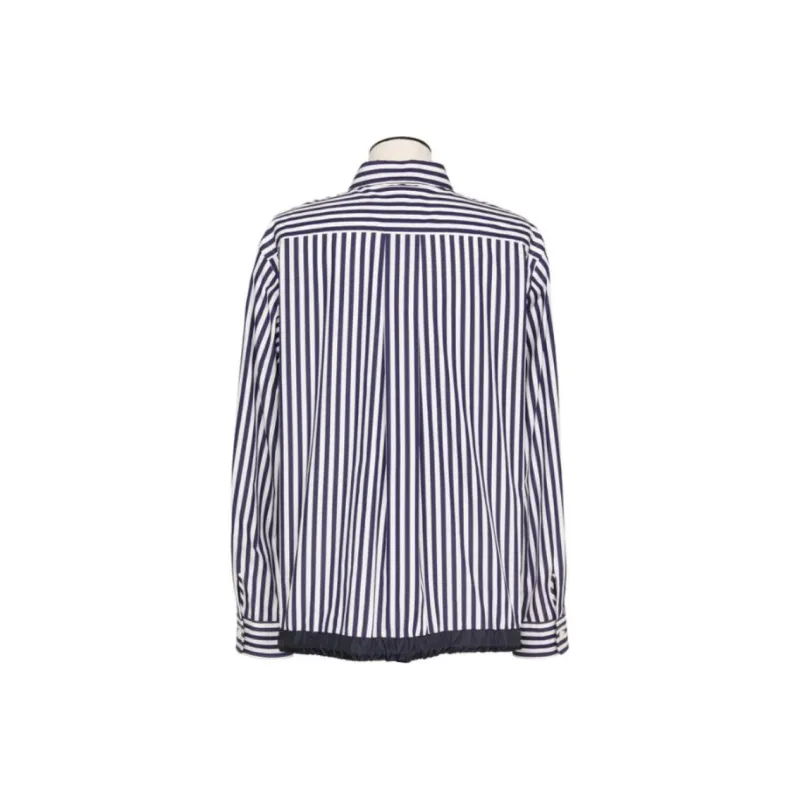 Sacai Shirts Men Marine Blue-1