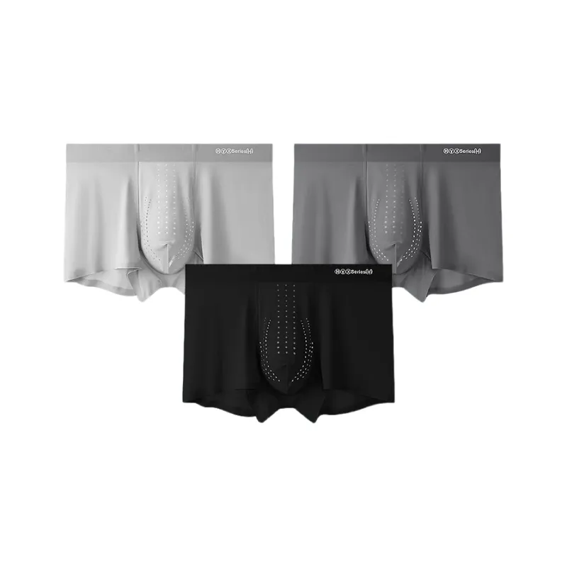 H YXIANG Underpants Men's Combo Set-12