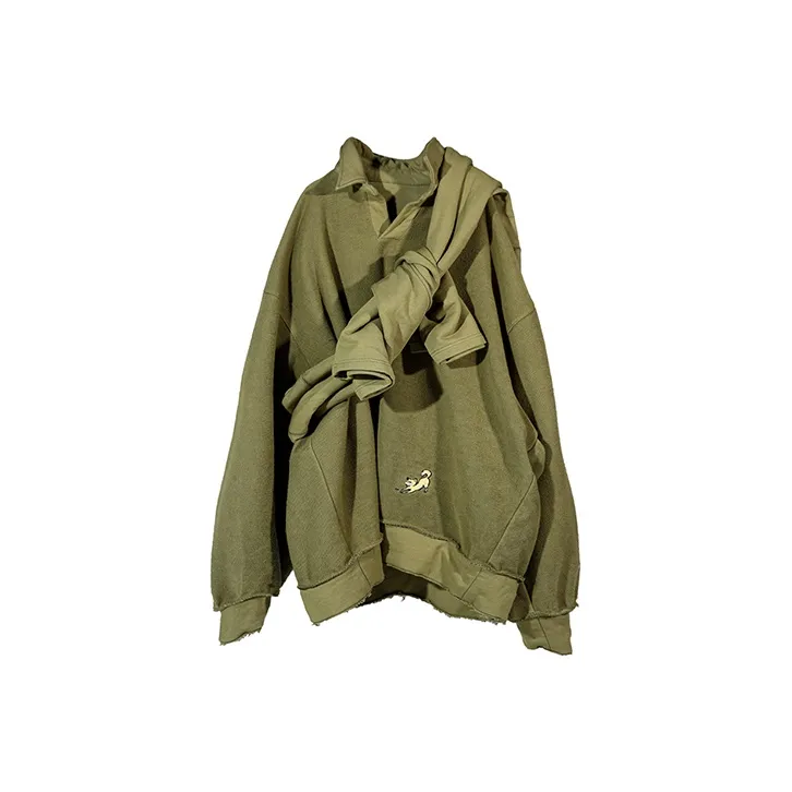 Umamiism Sweatshirt Unisex Green-0