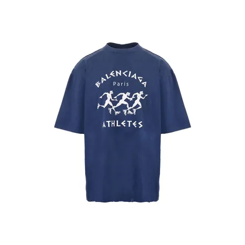 Balenciaga SS21 T-Shirt Men's Blue