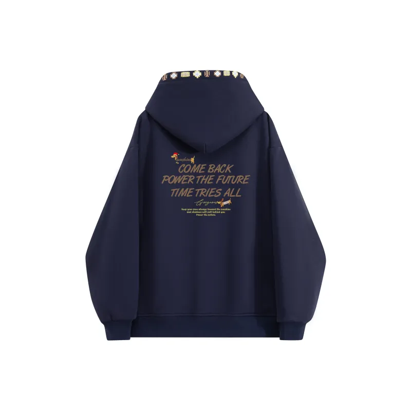 Warrior Huichao Riding The Wind Collection Sweatshirt Unisex White Heather Gray-7