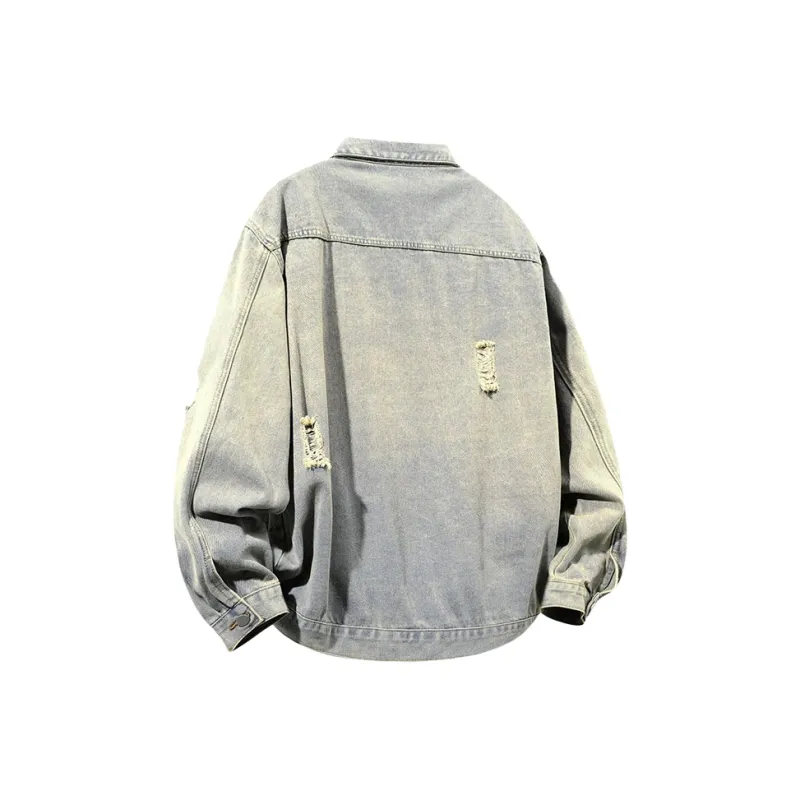 TESTUNG Denim Jackets Unisex-4