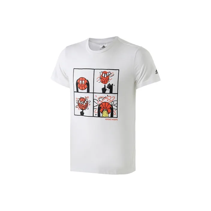 Adidas T Shirts Men White-0
