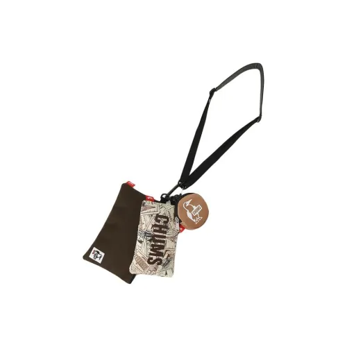 CHUMS Cotton Coin Purse Women's Brown