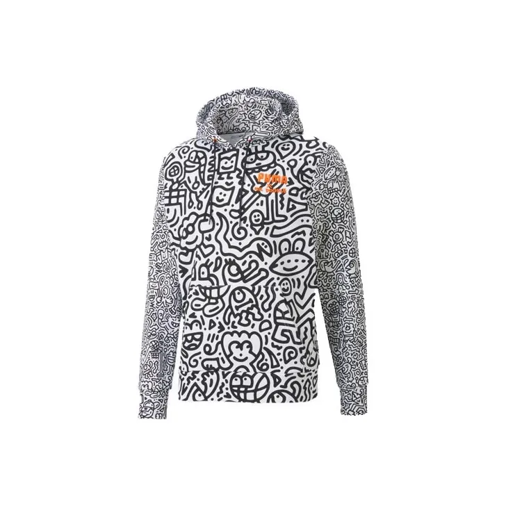 PUMA X MR DOODLE Sweatshirts Men White-0