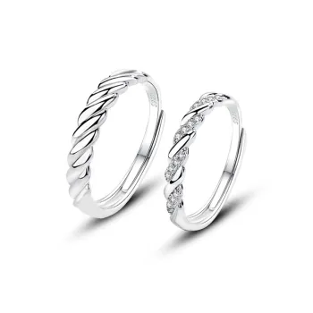 LAA 925 Sterling Silver Rings Unisex