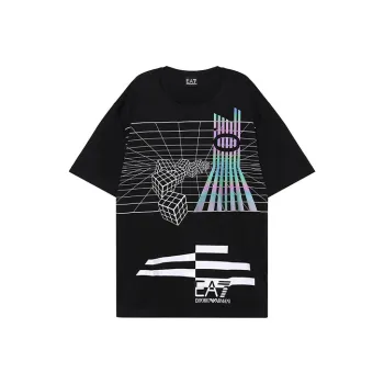 EMPORIO ARMANI EA7 SS20 T Shirt Men's Black