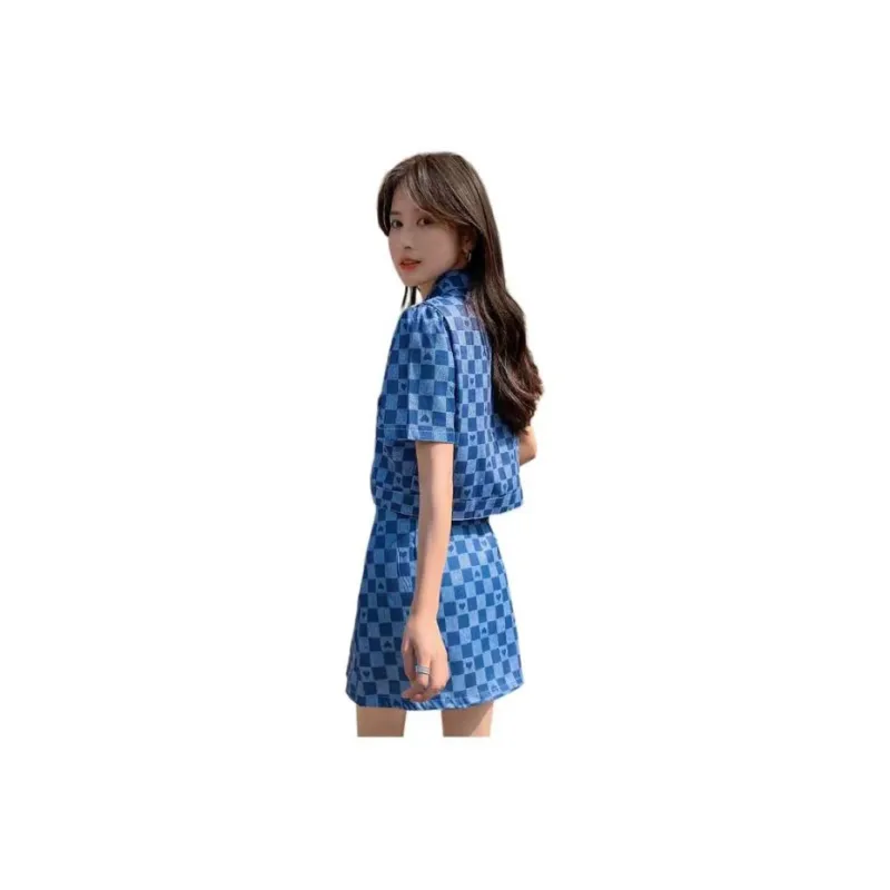 Lookinto Two Piece Skirt Sets Women's-0
