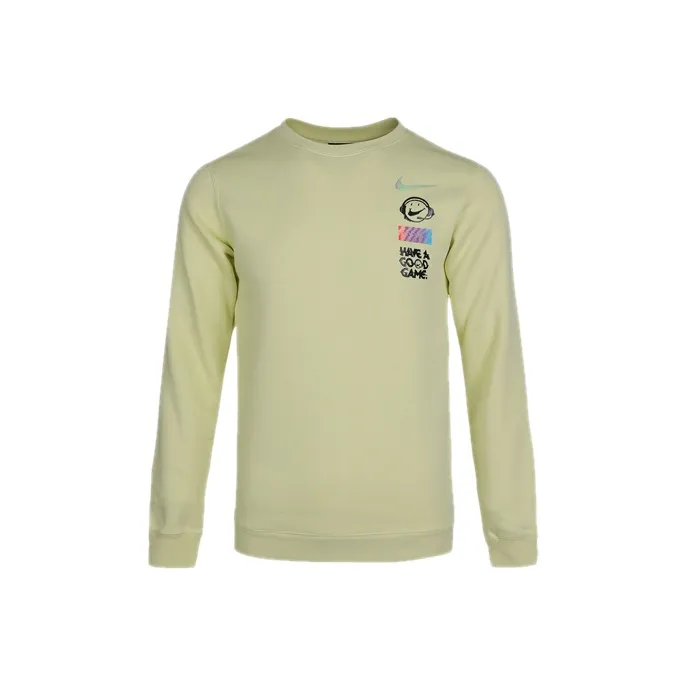 Nike Sweatshirts Men Orange Cyan-0