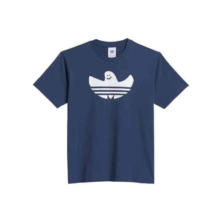 Adidas Originals T Shirt Unisex Navy Blue-0
