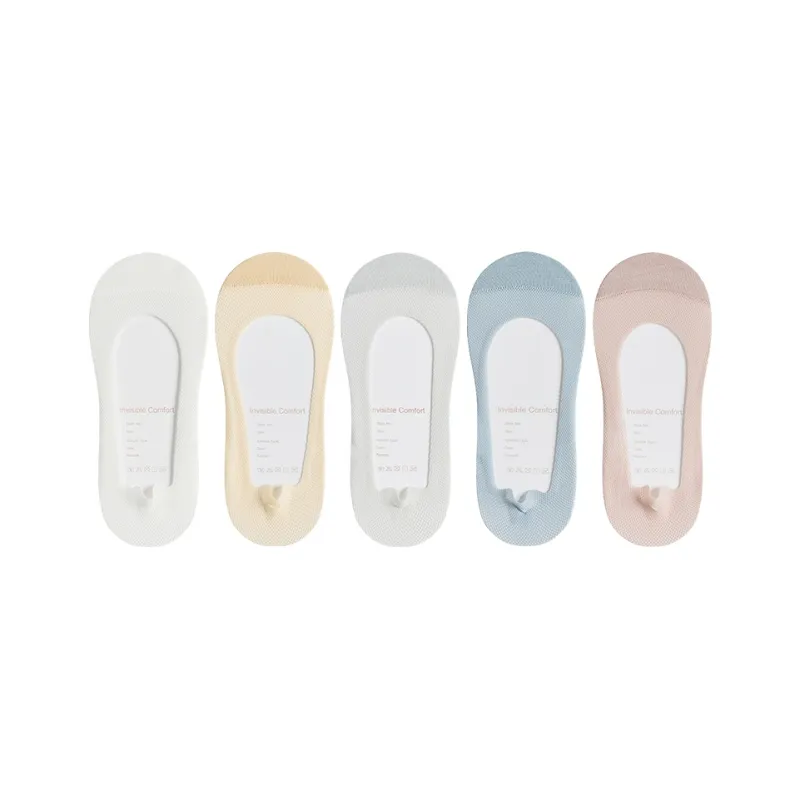 Caramella No Show Socks Women's 5 Pack-3