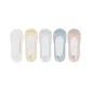 White+Light Beige+Gray+Blue+Rubber Pink
