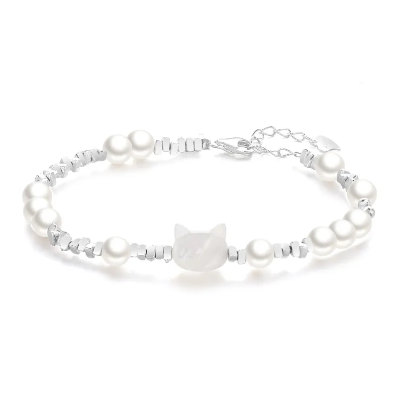 Love Link 925 Sterling Silver Bracelets Women's-0