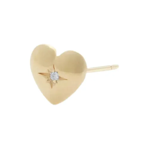 COACH 14K Gold, Diamond Earrings Women's Gold