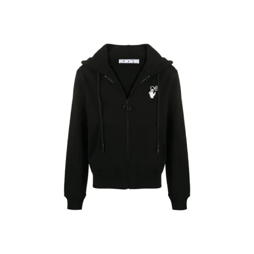 OFF WHITE Pascal Arrows Zip Up Script