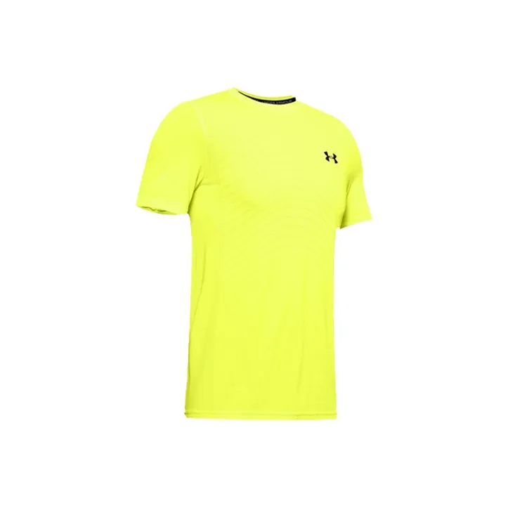 Under Armour T Shirt Men's Laser Yellow-0