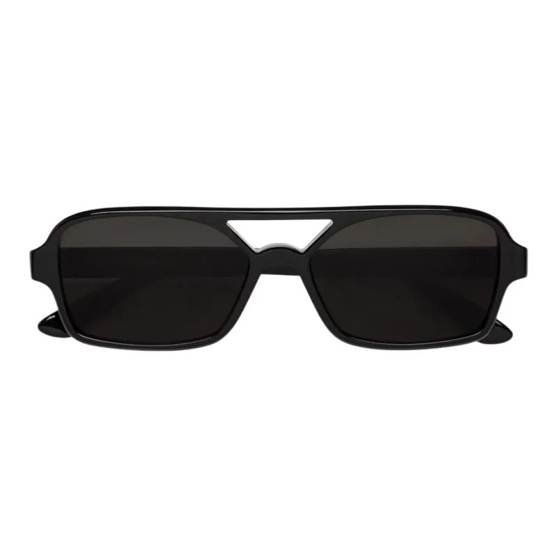 Retrosuperfuture Acetate Aviator Sunglasses Unisex Black-1