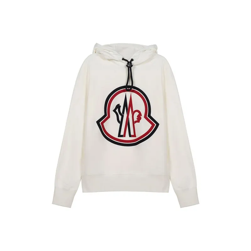 Moncler Logo print Cotton Hoodie-0