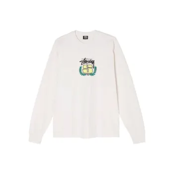 Stussy S Wreath Pigment Dyed Long Sleeve