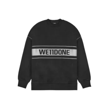 WE11DONE 'Well Done' Print Hoodie