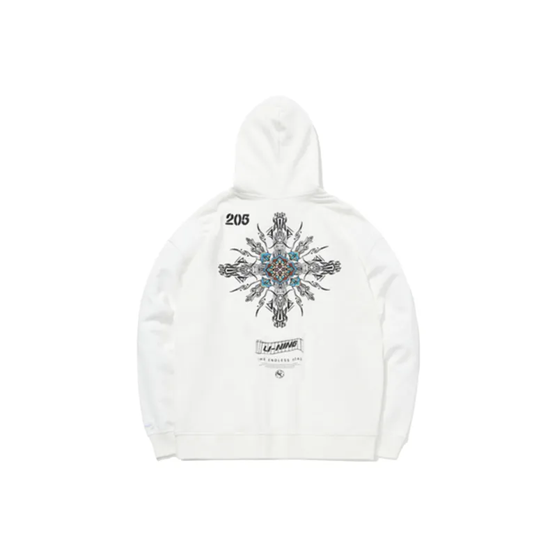 LiNing CF Sweatshirt Men's White-0