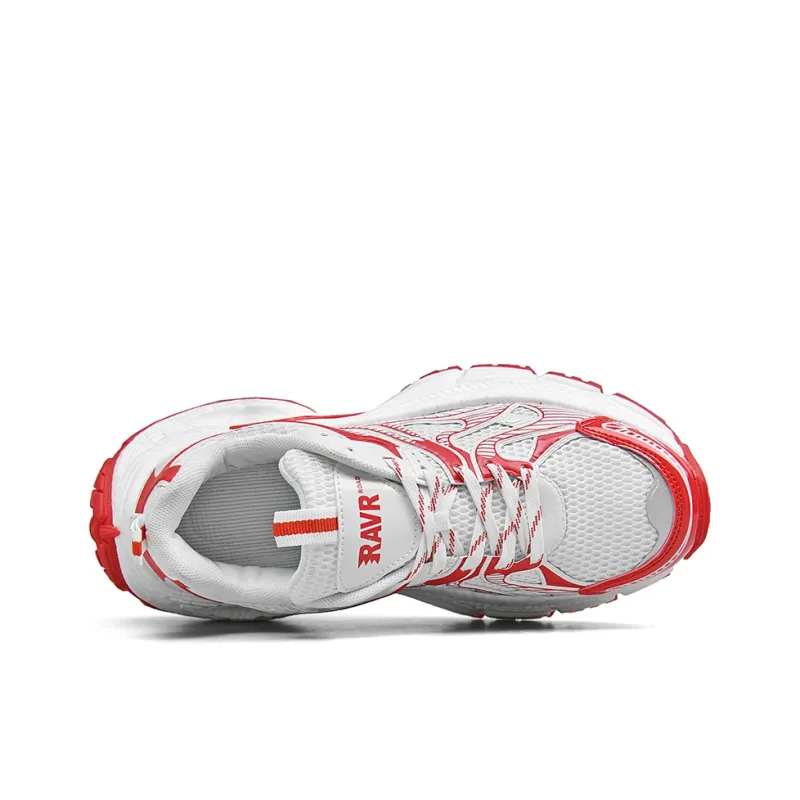 Magelly Shock Absorbers With Slip Resistant And Abrasion Resistant Properties Low Top Chunky Sneakers Unisex-21