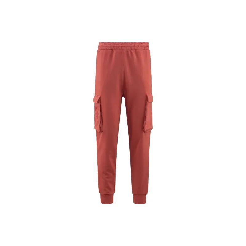 Kappa Knitted Sports Pants Men's Brown Pink-0