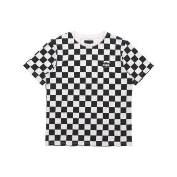 Vans Checker T-Shirts Unisex Black