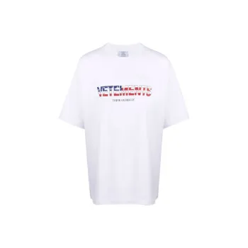 Vetements T-Shirts Unisex White