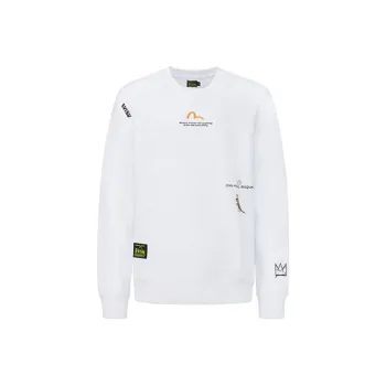 EVISU x Jean Michel Basquiat Sweatshirt Men's White