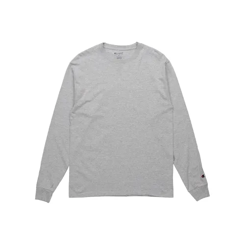 Champion T Shirt US Version Unisex Light Gray