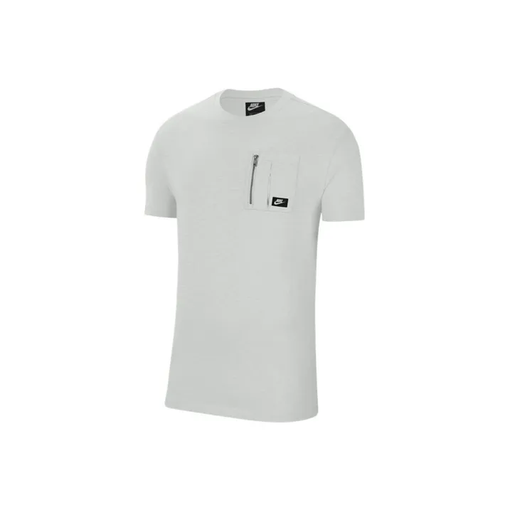 Nike T Shirts Men Gray-0