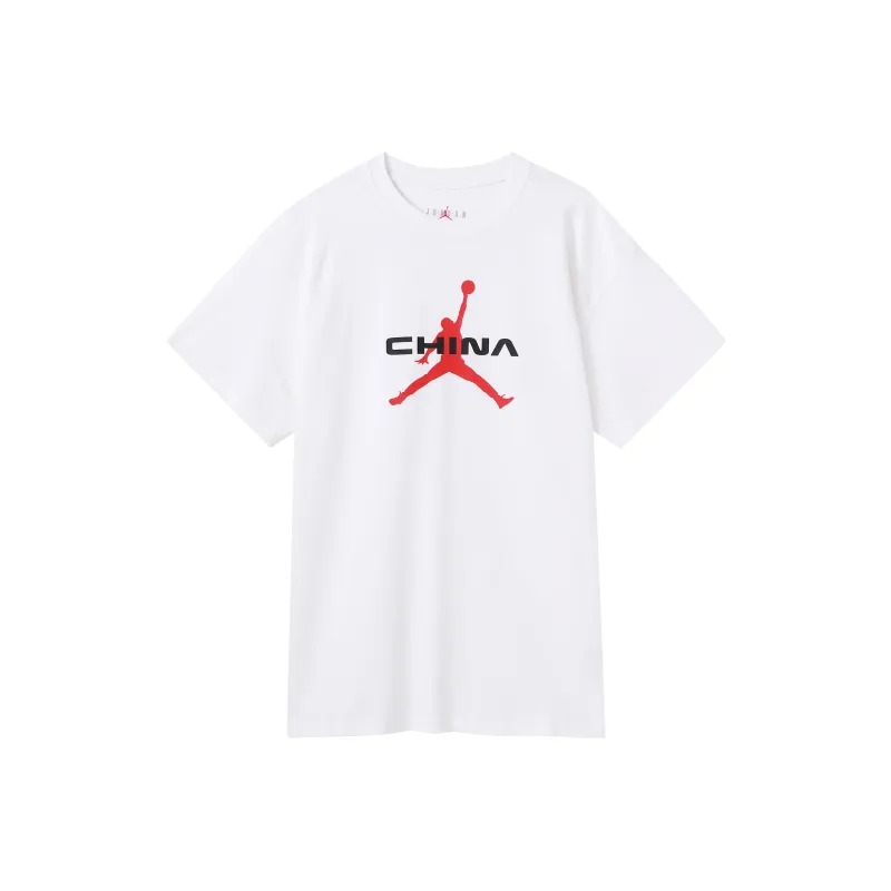 Jordan Panda T Shirts Men White-0