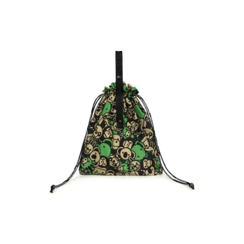 BABY MILO STORE BY A BATHING APE Fabric Storage Bag Unisex Green