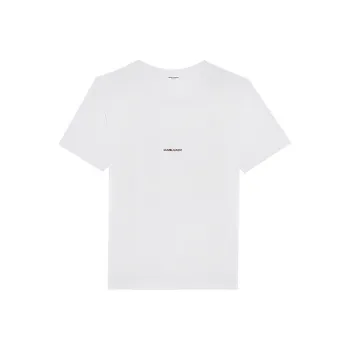 SAINT LAURENT Logo Rive Gauche T shirt