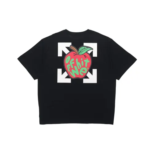 OFF WHITE Oversized Apple Arrow Print T shirt