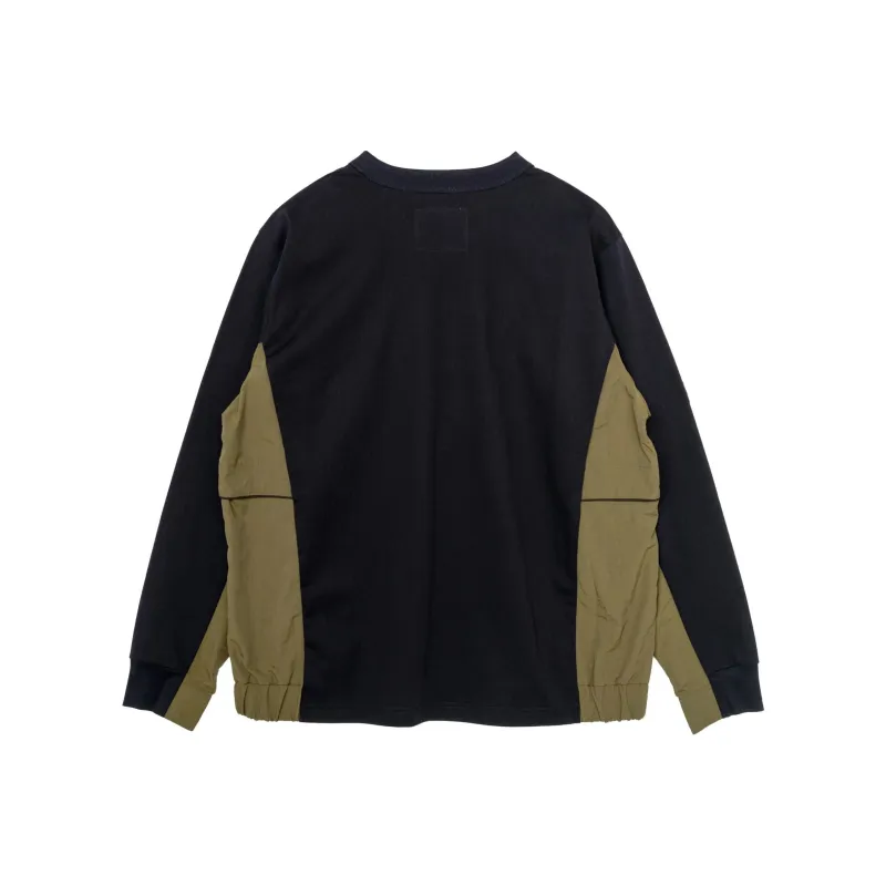 Sacai Jersey texture Sweatshirt-1