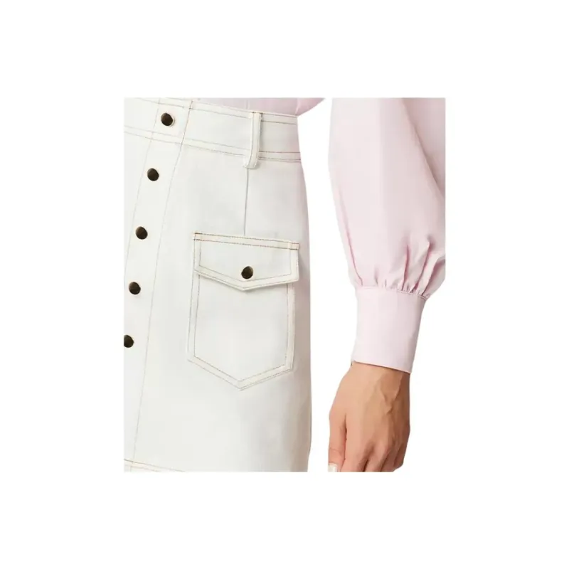 ELLIATTCOLLECTIVE Casual Short Skirts Women's White-0