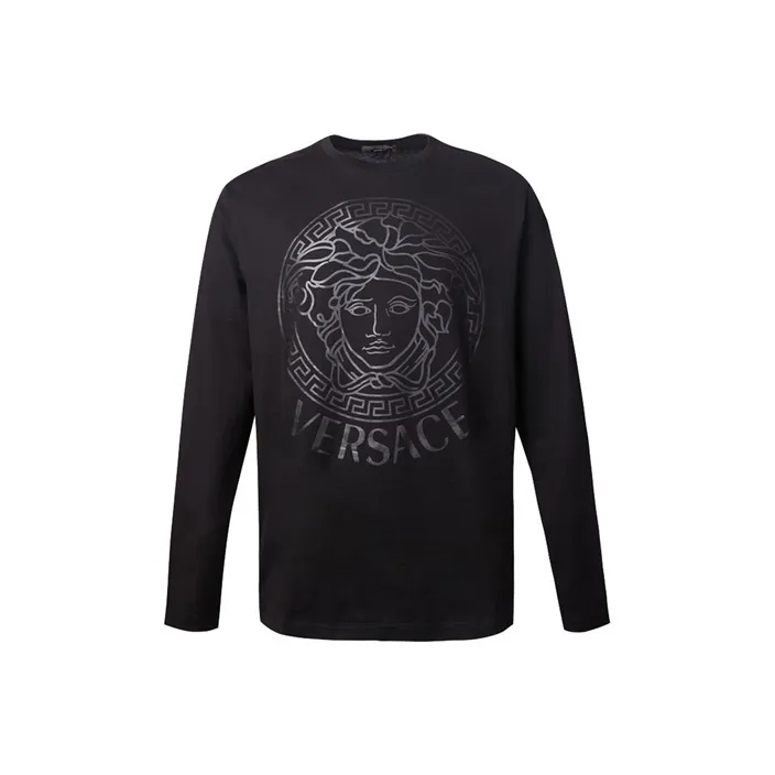 VERSACE T Shirts Men Black-0