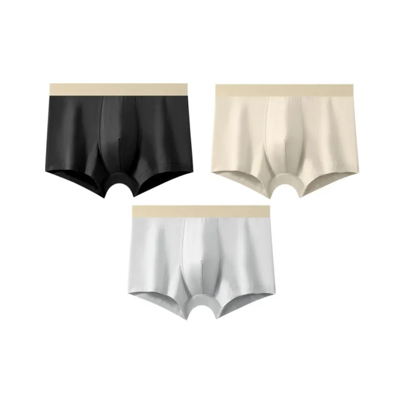 Qiao Ni Tong Underpants Men's 3 Pack-4
