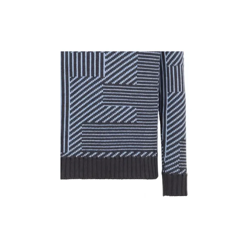FENDI Sweaters Men Gray-4