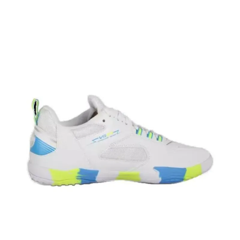 VICTOR Anti Slip And Wear Resistant Breathable Low Top Badminton Shoes Unisex White Blue-1