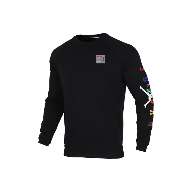 Jordan Sweatshirts Men Black-0