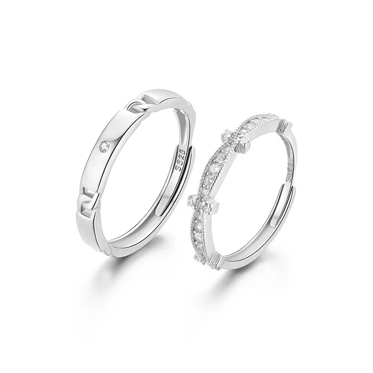 RboySe 925 Sterling Silver Rings Unisex-2