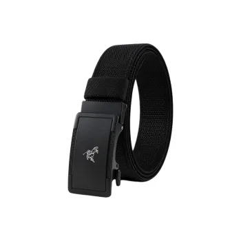 POLOMEISDO Nylon Webbing Stretch Belt Unisex Width 3.5CM