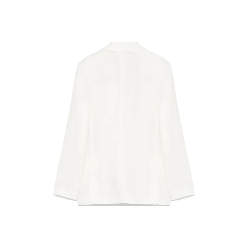LARDINI Brooch detail Blazer-1