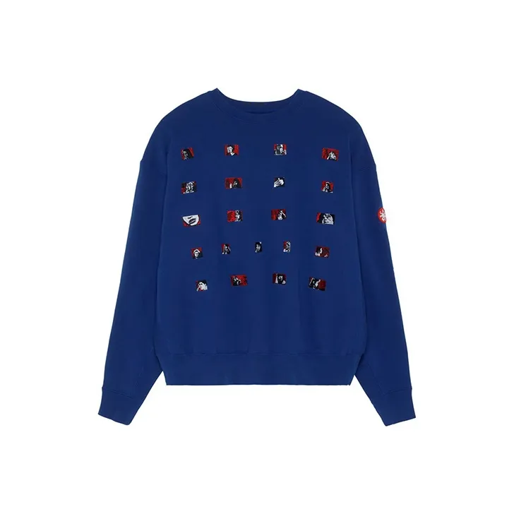 Cav Empt Sweatshirts Unisex Blue-0