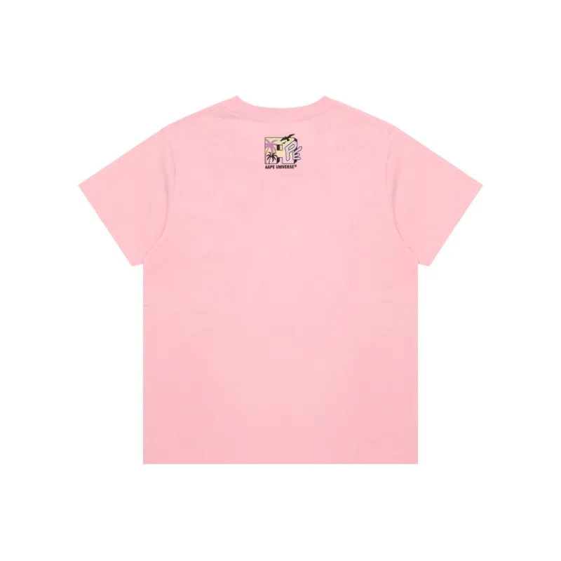 Aape Logo print T shirt-1