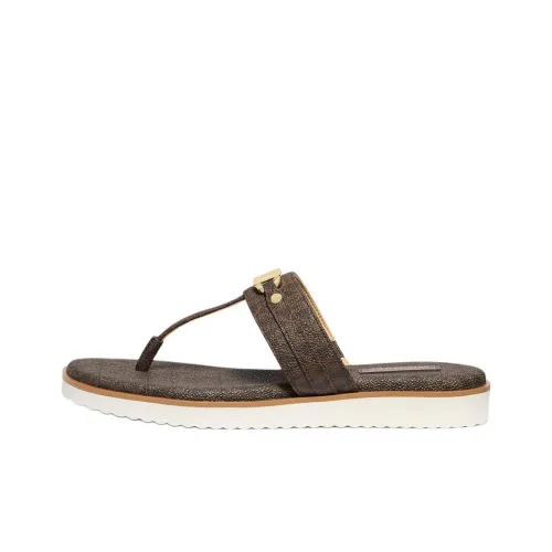 MICHAEL KORS Flip Flops Women's Brown