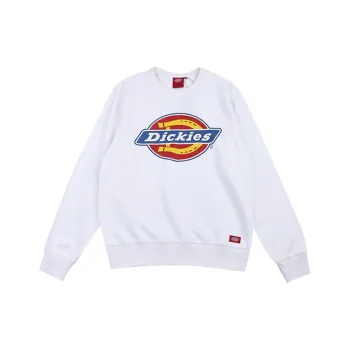 Dickies Sweatshirt Fall Unisex White